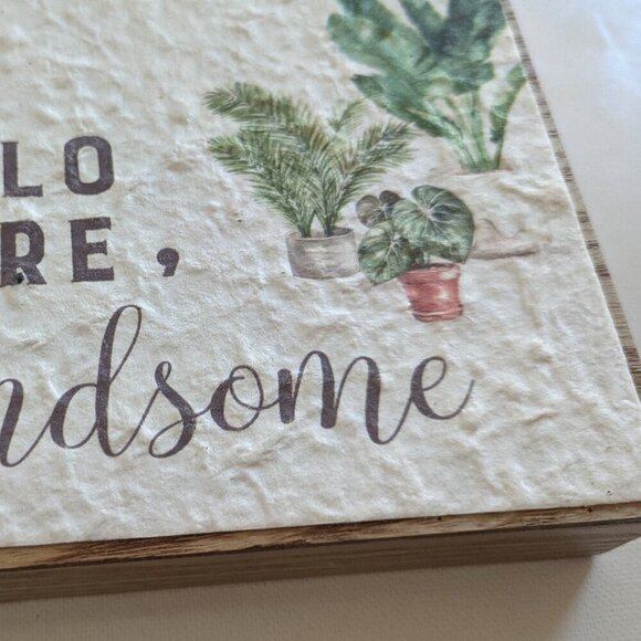 NWT Hello There, Handsome Farmhouse Home Decor Michael's Ashland Pride Dad's Day - Picture 3 of 5